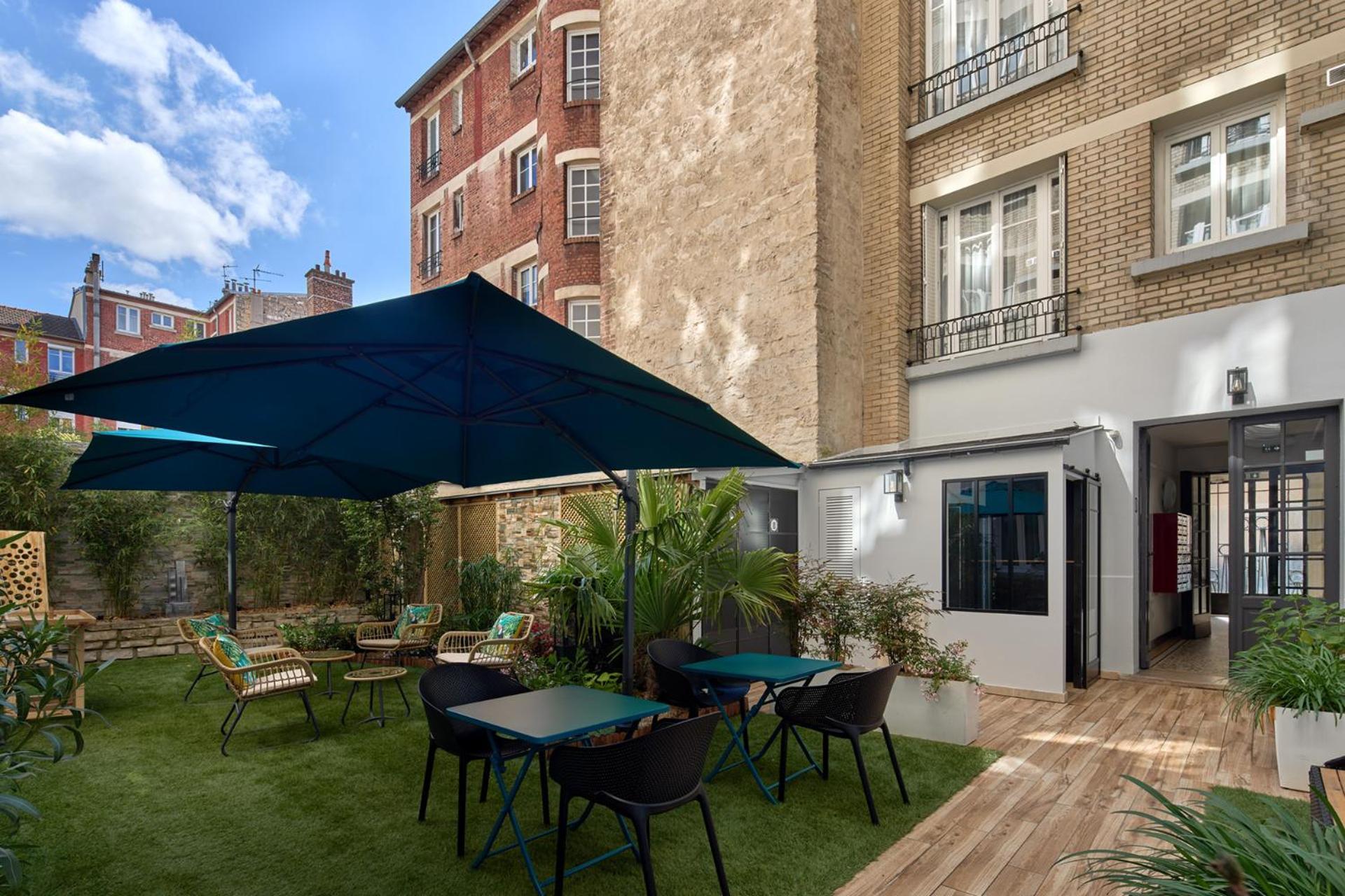 Hotel Residence Paris Asnieres Buitenkant foto