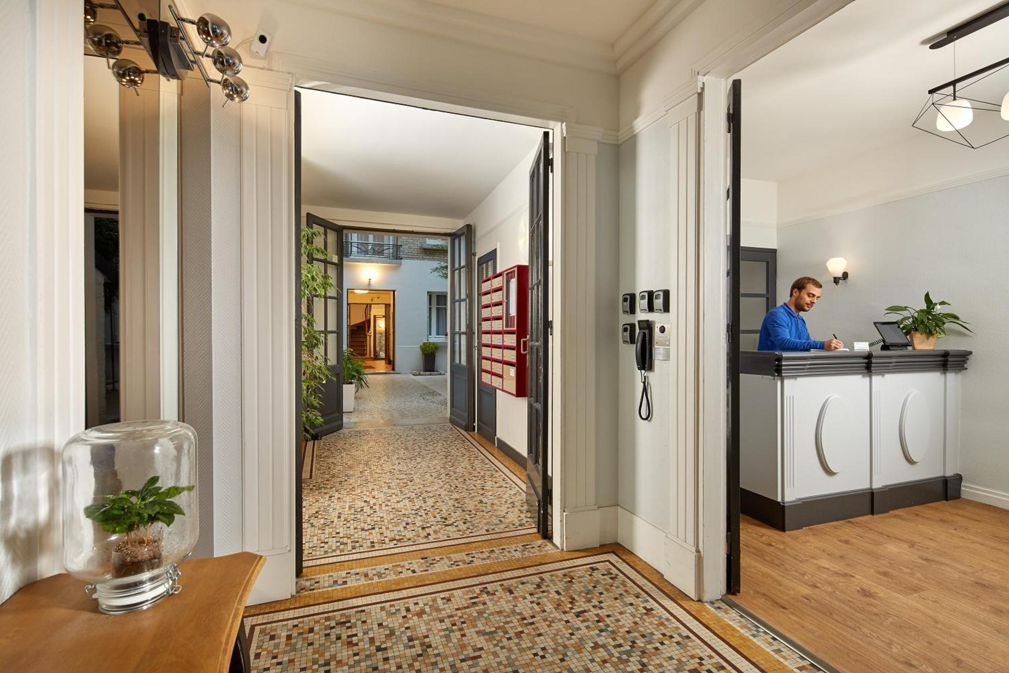 Hotel Residence Paris Asnieres Buitenkant foto